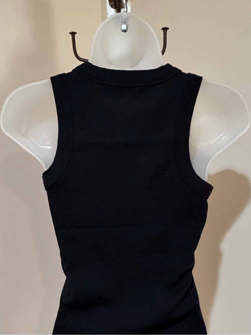 NEW MADEWELL ESSENTIAL TANK TOP UTILITY RIBBED SIZE XS IN BLACK - Picture 8 of 13
